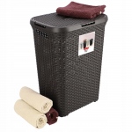 CURVER Pesukorv Pesu jaoks 60 L pruun