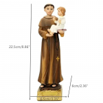 1 tk 20/30 cm P&uuml;ha Antoniuse kuju ikoon Katoliku p&uuml;hakute pere palvekaunistused Jeesus Kristus Kodu kaunistus Vaikne k&auml;sit&ouml;&ouml;