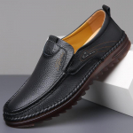 Meeste suvised &auml;rikasulikud hingavad libisemiskindlad v&auml;litingimustes Oxford kingad pehme tallaga slip-on meeste jalatsid 39 must
