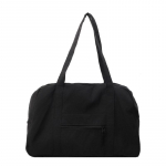 Naiste suure mahutavusega kerge veekindel nailonist reisikott must