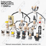 MOOXI Anime Seeria Skibidi Tualeti Figuurid Operaator Lahingurobot Ehitusklotsid Mudel MOC Klotsid DIY Montessori M&auml;nguasjad Laste Kingitused