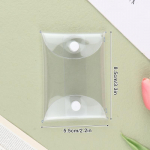 Mini Anime Doll Display kott l&auml;bipaistev m&uuml;ndikott v&otilde;tmehoidja ripats ruudukujuline kott Organiseerija v&otilde;tme huulepulk k&otilde;rvaklappide hoiukott A-5.5*8.5CM