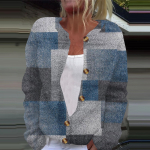 Naiste mood tr&uuml;kitud pikkade varrukatega kootud kardiganist n&ouml;&ouml;biga sulejope XXXXXL