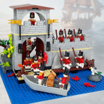 MOC Keskaegne Merev&auml;e Veeslossi Ehitusklotside M&auml;nguasjad