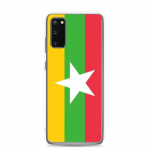 Coque T&eacute;l&eacute;phone &ndash; Samsung &ndash; Galaxy S20 Plus &ndash; Drapeau Birmanie &ndash; Supp &ndash; Mitmev&auml;rviline