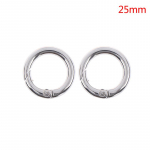 2tk Metallist vedru O-r&otilde;ngas Pandlad Klambrid Karabiin Rahakotid K&auml;ekotid Koti Aksessuaarid 25mm