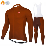 Talvine termofliisist meeste jalgrattakomplekt Jalgrattas&auml;rk Wielren Kleding Mehed Ropa Mtb Hombre Jalgrattariided XL