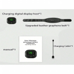 V&ouml;&ouml; masseerija Kaasaskantav rasvap&otilde;letus USB laadimiskujundaja elektriline k&auml;e puusa jala treener Kaalulangus vormiv v&ouml;&ouml; Fitness Massager