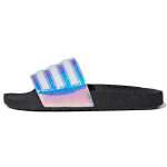Adidas Adilette Boost Pl&auml;tud V&auml;rvilised Unisex Tennised Must Pilvevalge Tuumikmust FZ2565 42