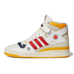 Eric Emanuel x adidas Forum 84 High McDonalds All-American Unisex tossud White Cloud-White Bold-Gold H02575 37⅓