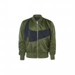 Nike Therma-FIT Kahepoolne bomberjakk v2 Kareda rohelise v&auml;rvi Meeste t&auml;navamood DD6056-326 S