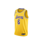 Nike LeBron James Lakers Icon Edition S&auml;rk Kollane/Lilla Meeste Streetwear CW3669-738 M