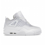 Air Jordan 4 Retro Net - Valged Naiste Tossud Phantom Metallic-Gold FN7251-107 42.5