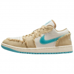 Air Jordan 1 Low SE Wave Naiste Tossud Beež Seesam J&auml;&auml;sinine HF4983-252 36