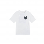 Nike MLB T-s&auml;rk New York Yankees Judge Vabaaja Lihtne L&uuml;hikeste Varrukatega Laste T-s&auml;rk Valge 3Z3B7HN00-NYYAJ S
