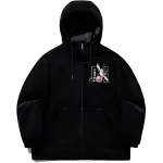 Li Ning X MEDM koost&ouml;&ouml; Igap&auml;evase arengu seeria Spordikasiuaalne Lihtne &Uuml;hev&auml;rviline L&otilde;tv Hupparijakk Meeste jakid Must AFDV913-1 M