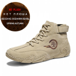 Moodsad talvised meeste saapad Moodsad pl&uuml;&uuml;sist pahkluusaapad Meeste vabaajasaapad V&auml;litingimustesse Soojad Mugavad Vabaaja Spordiks Jalatsid Meestele Zapatos Hombre 38