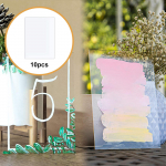 10Pcs Clear Acrylic Sheets 5 x 7 Versatile 2mm Thick Boards for Picture Frame Glass