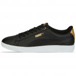 Puma Vikky V3 Mugavad Mitmek&uuml;lgsed Madalad Tennised Naiste Tennised Must Kuldne 386382-01 35.5