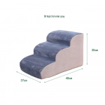 Lemmikloomitrepid ja kaldtee: Eemaldatavad, Pestavad Vahtast Astmed Kassidele ja Koertele, Ideaalne Voodite ja Diivanite jaoks