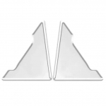 2/4 tk auto uksenurga kaitsekate silikoonist kaitse uksenurga kokkup&otilde;rkevastane kaitsekate autotarvikud