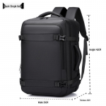 Meeste suure mahutavusega laiendatav seljakott vaba aja veetmiseks, matkamiseks ja l&uuml;hikesteks reisideks must