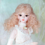 Erihind DBS Nukk 1/3 BJD Mehaanilise liigendiga keha meigiga, sealhulgas juuksed, silmad, riided, 62 cm k&otilde;rgus T&uuml;drukute unistuste haldjas