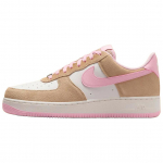 Nike Air Force 1 07 LV8 Kanep Roosa Meeste Tennised Pruun Fantoom Keskmiselt Pehme Roosa FQ8714-202 42