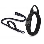 Suure Koera Treeningkrae Lemmiklooma Krae S&otilde;jav&auml;ekoera Krae Keskmise ja Suure Koera V&auml;litreeningu Koerarihm Taktikaline Krae L- (Recommended Weight 23-30kg)