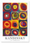 Plakat Kandinsky color study 30x40 cm