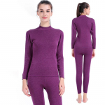Nanjiren Mid-High Collar De-Rong Thermal Underwear Set 2XL
