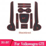 Golf 7/7.5 Polo GTI 2011-2017 jaoks Tolmumatt Vees&otilde;&otilde;rik Libisemisvastane Matt Uksepilu Tihend Ladustamispesa Matt Autotarvikud