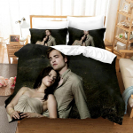 Uus film Videvik Voodipesukomplekt Armastus Tekikate Komplekt Padjap&uuml;&uuml;r Film &Uuml;he- Kahekohaline Kuningas T&auml;issuurus Pehme Voodipesu Naistele Teismelistele cot size 70x133cm