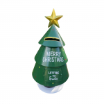 J&otilde;ulude sepistatud rauast j&otilde;ulukuuse postkast, j&otilde;ulum&ouml;&ouml;bel ja aiakaunistused One Size roheline