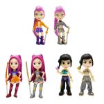 6 tk/komplekt Kpop Deemonik&uuml;ttide Figuur M&auml;nguasi Joonis Joonis Rumi/Mira/Zoey PVC Lauakaunistus Mudel Nukk M&auml;nguasi F&auml;nnidele Kingitus