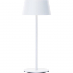 Lampe de table d'ext&eacute;rieur - BRILLIANT - PICCO - LED et solaire - M&eacute;tal et plastique - 5 W - Blanc valge