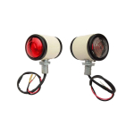 Butler-stiilis lambikomplekt kinnitusklambritega, &uuml;hildub Massey Fergusoni tagatuledega ATJ2071 MF 135, 150, 202, 204, 20C, 2135, 2200