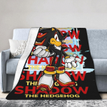 Shadow Game Tekid Soniced Multikas Flanell Vinge Pehme Visketekk Toolile Katmiseks Diivanile Kevad/S&uuml;gis 30x40in