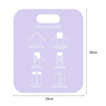 Riided Volditav laud T&auml;iskasvanutele Lasteriiete kaust Painutaja Plastist Praktiline Detacha K&otilde;ik suurused Kiiresti Volditavad riided T-s&auml;rgid lilla