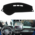 Peugeot 208 2012~2019 Active Allure GTI 2015 Armatuurlaua kate p&auml;ikesekaitse matt UV-kaitse matt Parempoolse rooliga Black and Black Edge