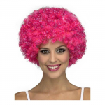 Perruque - Disfrazzes - Boucl&eacute;e - Rose - Femme - Multicolore roosa