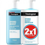 Gel lotion corps - NEUTROGENA - HYDRO BOOST - Pack 2 x 750ml - Sans parab&egrave;ne - Tous types de peau