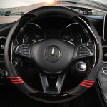 Libisemisvastane auto s&uuml;sinikkiust roolikate Mercedes Ben AMG 38cm mudelitele AC CLA E GLA GLC GLE SB CLS klass C