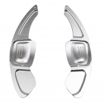 VW Golf 8 MK8 jaoks auto rooliratta k&auml;iguvahetaja laba auto stiil sisekujunduse tarvikud tsingisulam 2tk must