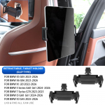 For BMW IX i5 G60 G05 G06 G61X3 X5 X6 5 Series 7 Series 2025 G45 Car Rear Seat Multimedia Special Support for iPad Phone Holder 2 pcs