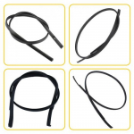 Uus komplekt katuse liistude sobivus 2014 2017 2016 2015 Toyota Corolla sedaanile Must