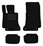Dywaniki samochodowe welurowe czarne do: Mercedes E W213 Coupe (2015-)