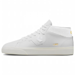 Converse Cons Louie Lopez Pro Monokromaatiline Nahast Libisemisvastased ja Kulumiskindlad Madalad Laua Kingad Unisex Valge Hall 46.5