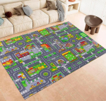 City Carpet Nostalgia Vaip 90ndate City Carpet M&auml;nguauto Vaip Laste M&auml;nguauto Matt Nostalgia Kingitus Laste Autovaip City Carpet Disain 80x120cm gray
