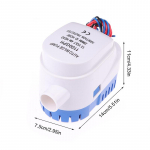 DC 12V elektriline pilsipump 1100GPH automaatne paadi veepump sukeldatav jaht paadi mootor vesilennuk majapaadi pump